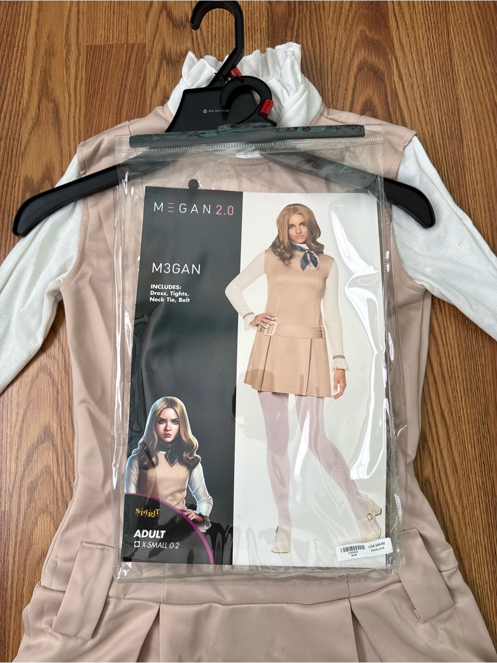 M3GAN Women's Dress Halloween Costume XS (no tights)